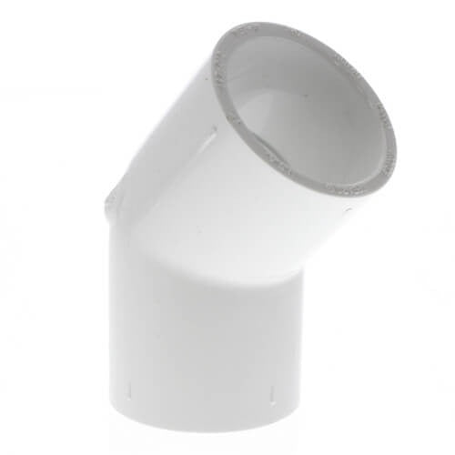 1" PVC SXS 45 DEGREE ELBOW SCD 40
