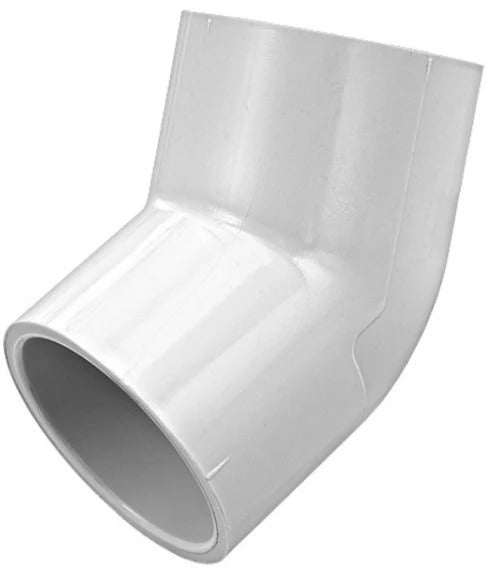 3" PVC SXS 45 DEGREE ELBOW SCD 40