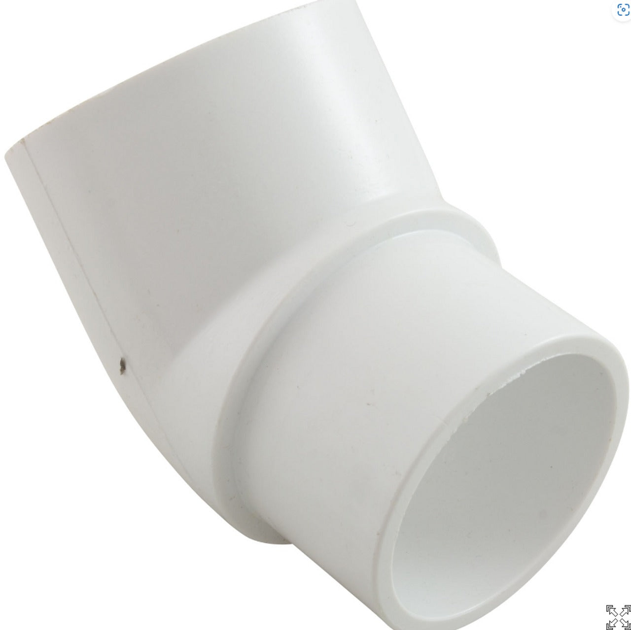 2" PVC SXS 45 DEGREE STREET ELBOW SCD 40