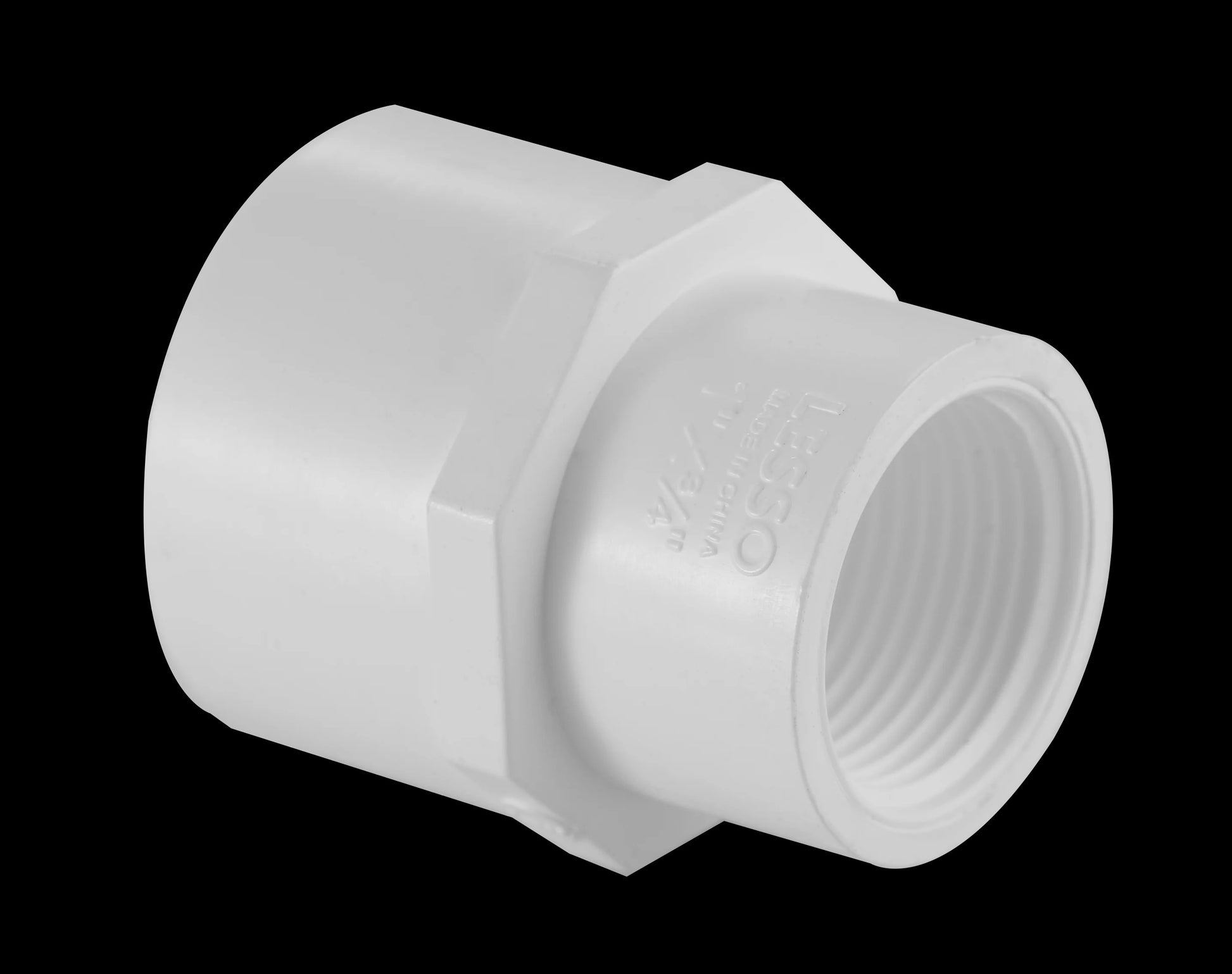 1" X 3/4" PVC TXT COUPLING SCD 40