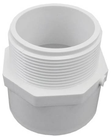 2.5" PVC MALE ADAPTER SCD 40