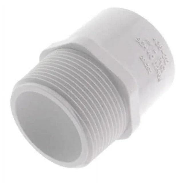 3/4" MALE X 1/2" SLIP PVC MALE ADAPTER SCD 40