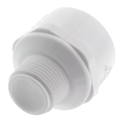 1" MALE X 1.5" SLIP PVC MALE ADAPTER SCD 40