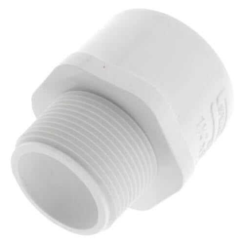 1.25" MALE X 1.5" SLIP PVC MALE ADAPTER SCD 40