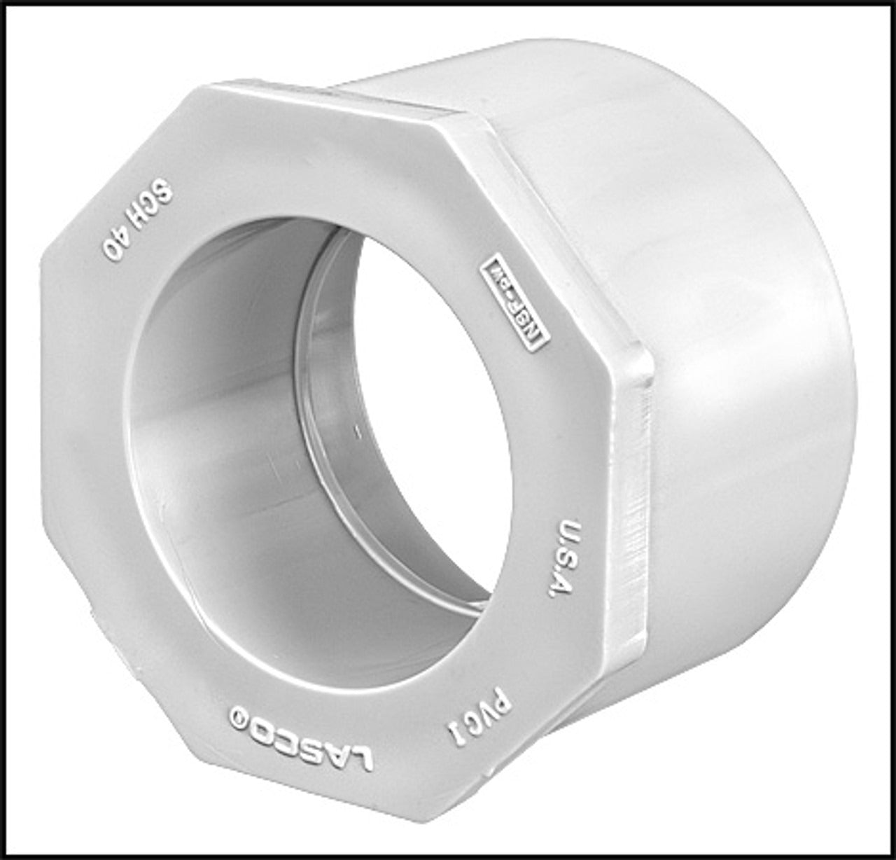 4" X 2.5" PVC SXS BUSHING SCD 40