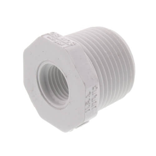 3/4" X 1/4" PVC TXT BUSHING SCD 40