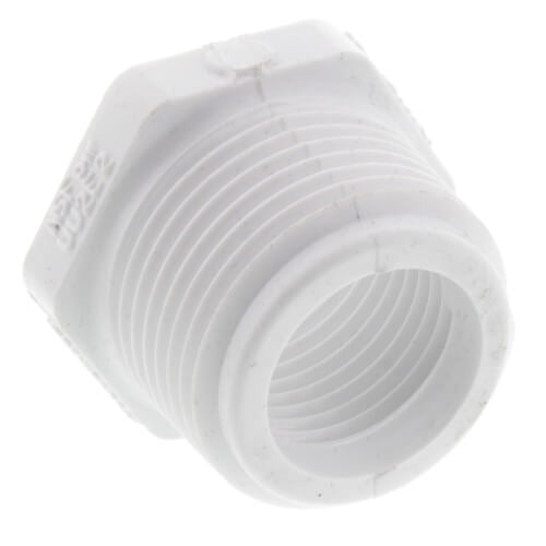 3/4" X 1/2" PVC TXT BUSHING SCD 40