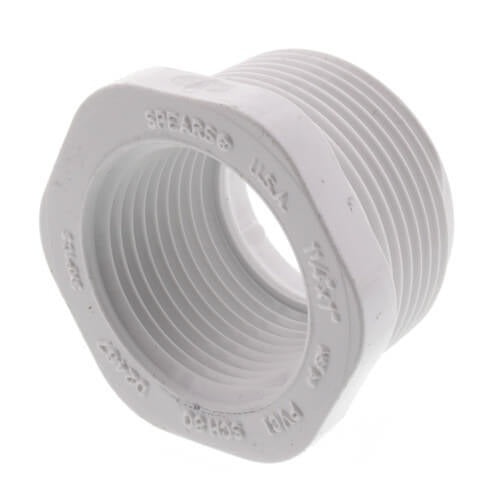 1.25" X 1" PVC TXT BUSHING SCD 40