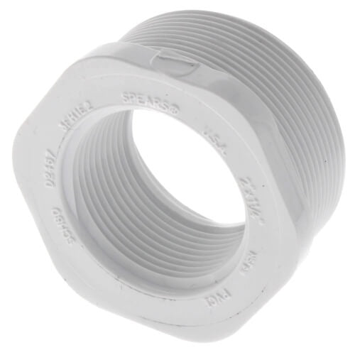 2" X 1.25" PVC TXT BUSHING SCD 40