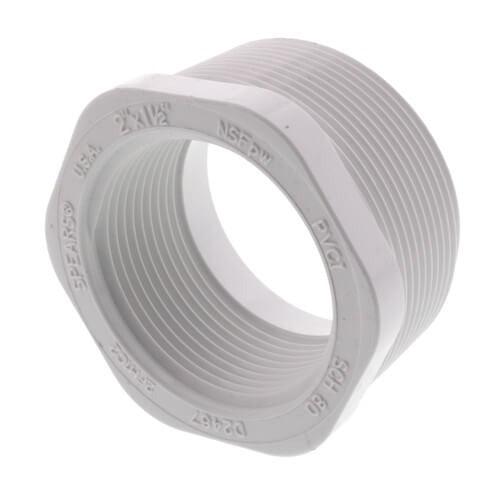 2" X 1.5" PVC TXT BUSHING SCD 40