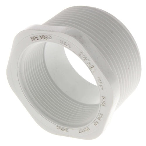 2.5" X 2" PVC TXT BUSHING SCD 40