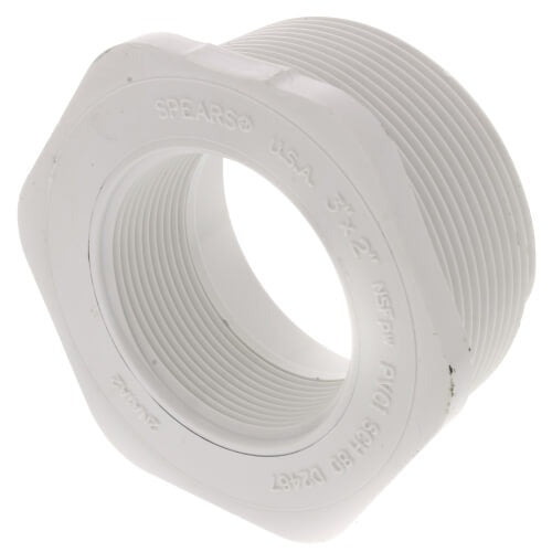 3" X 2" PVC TXT BUSHING SCD 40