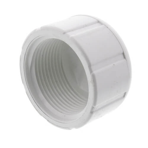 1.25" PVC THREADED CAP SCD 40