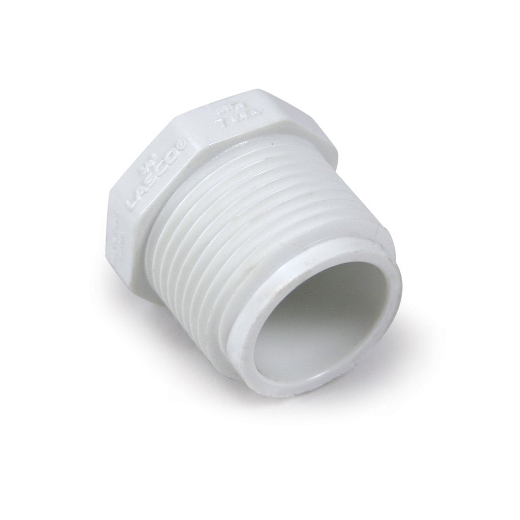3/4" PVC THREADED PLUG SCD 40