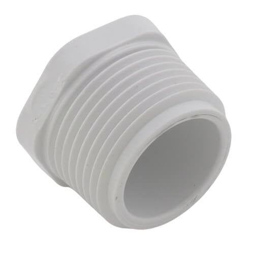 1" PVC THREADED PLUG SCD 40