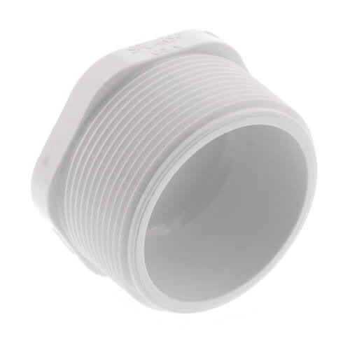2" PVC THREADED PLUG SCD 40