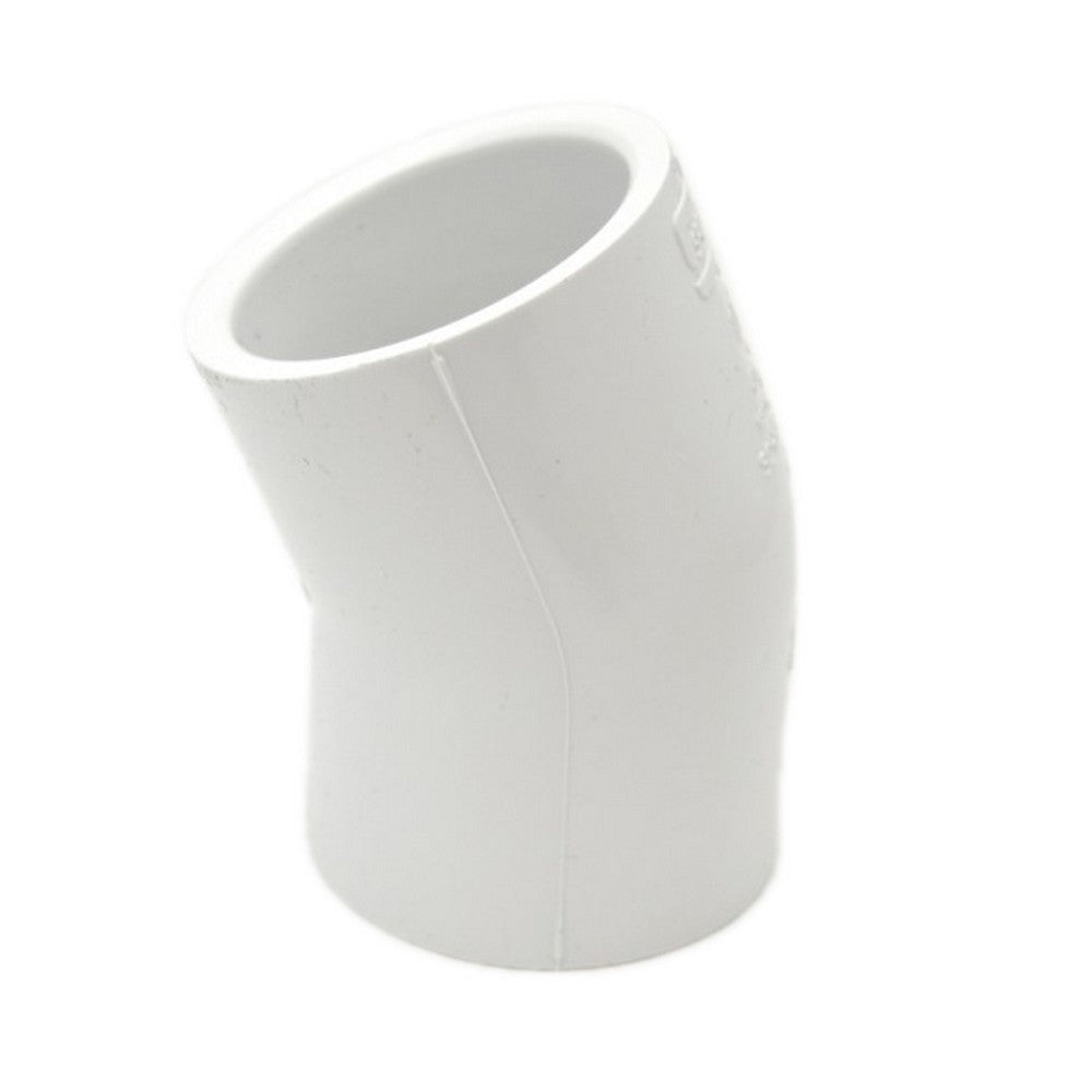 1.5" PVC SXS 22-1/2 DEGREE ELBOW SCD 40