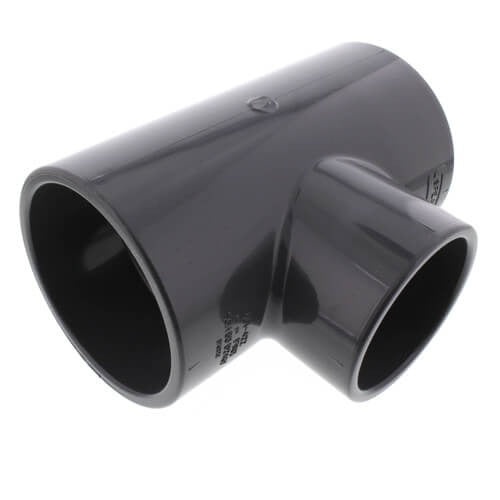 4" X 4" X 3" PVC SXSXS REDUCING TEE SCD 80