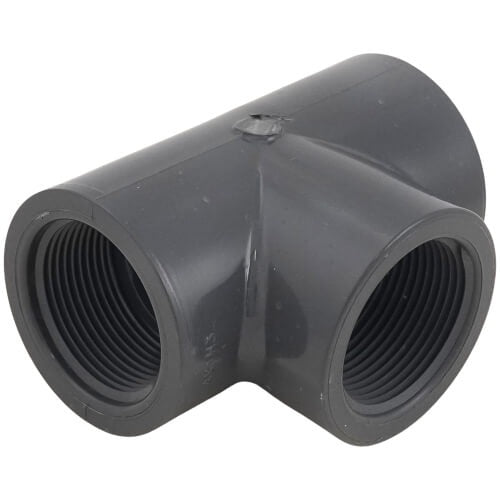 1.5" PVC TXTXT TEE SCD 80