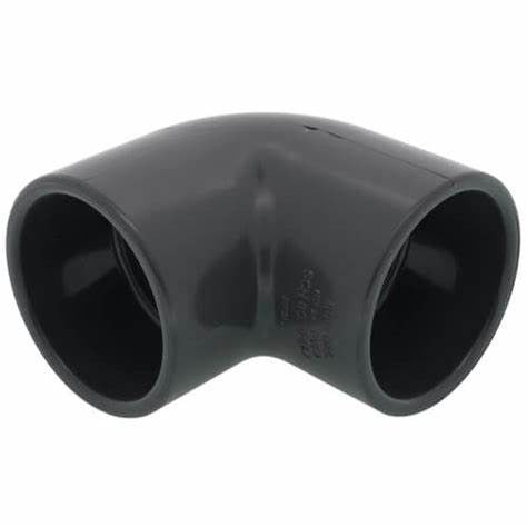 2.5" PVC SXS 90 ELBOW SCD 80