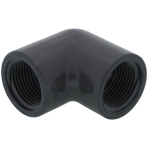3/4" PVC TXT 90 ELBOW SCD 80
