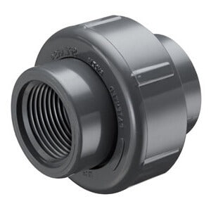 2" PVC TXT UNION SCD 80