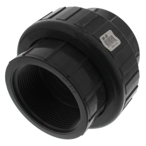 3" PVC TXT UNION SCD 80