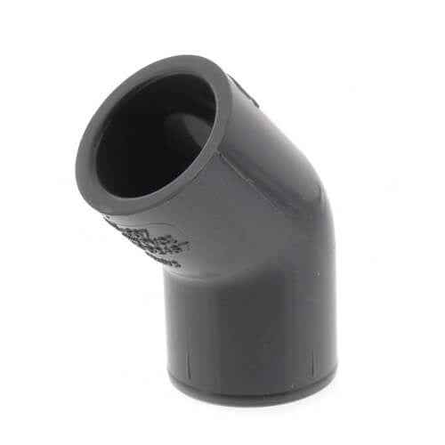 3/4" PVC SXS 45 ELBOW SCD 80