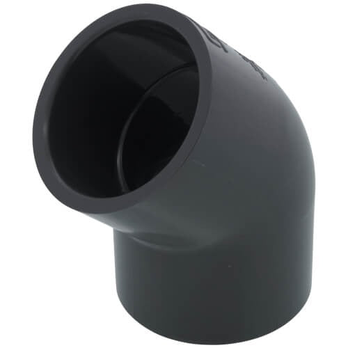 2" PVC SXS 45 ELBOW SCD 80