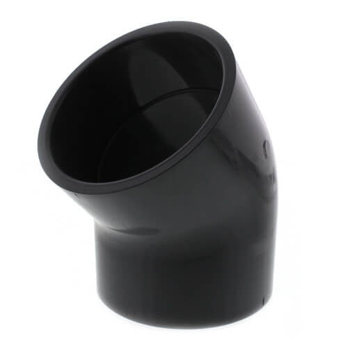 4" PVC SXS 45 ELBOW SCD 80