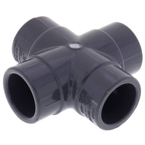 3/4" PVC SXS CROSS SCD 80