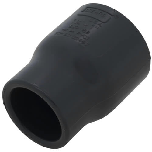 1.25" X 1" PVC SXS REDUCING COUPLING SCD 80