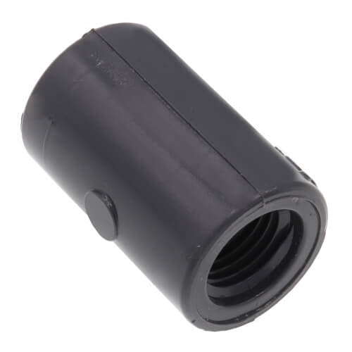1/4" PVC TXT COUPLING SCD 80