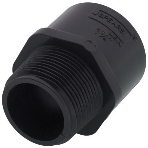 1.25" PVC MALE ADAPTER SCD 80