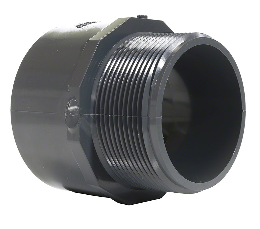 4" PVC MALE ADAPTER SCD 80