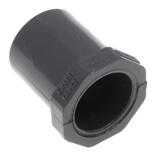 1/2" X 3/8" PVC SXS BUSHING SCD 80