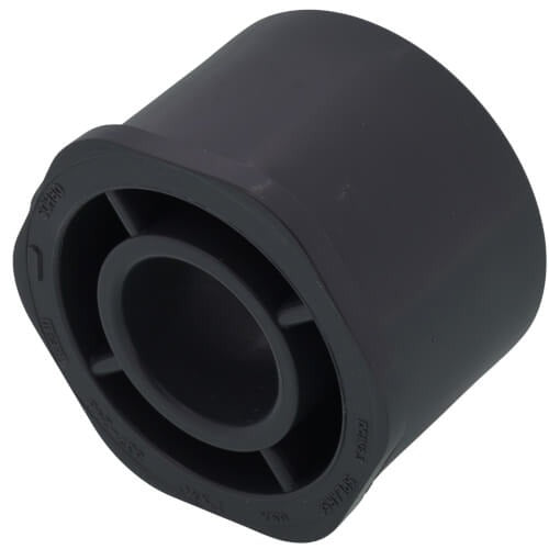 2" X 3/4" PVC SXS BUSHING SCD 80