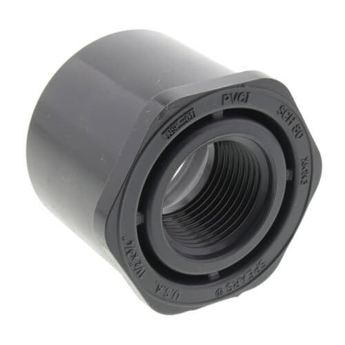 1.5" X 3/4" PVC SXT BUSHING SCD 80