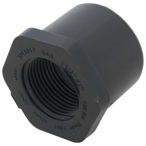 1.5" X 1" PVC SXT BUSHING SCD 80