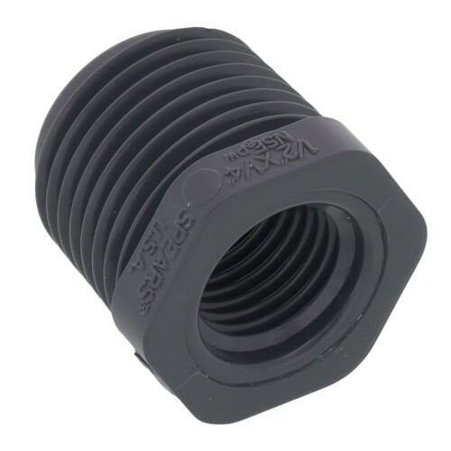 1/2" X 1/4" PVC TXT BUSHING SCD 80