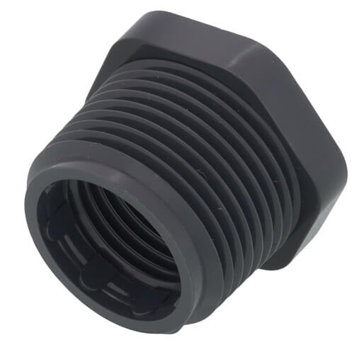 3/4" X 1/2" PVC TXT BUSHING SCD 80