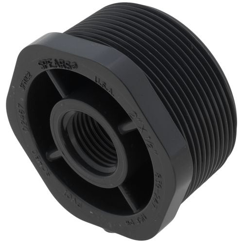 2" X 1/2" PVC TXT BUSHING SCD 80