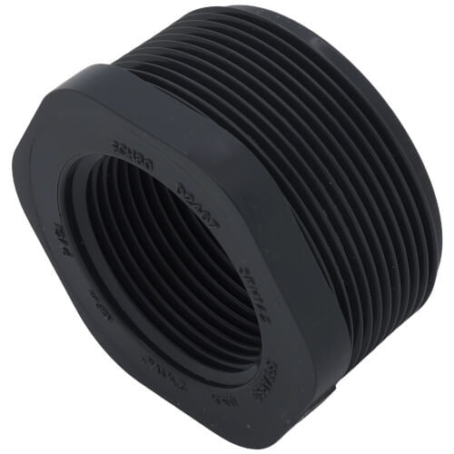 2" X 1.25" PVC TXT BUSHING SCD 80