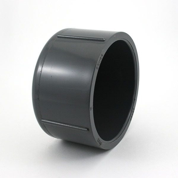 4" PVC SLIP CAP SCD 80