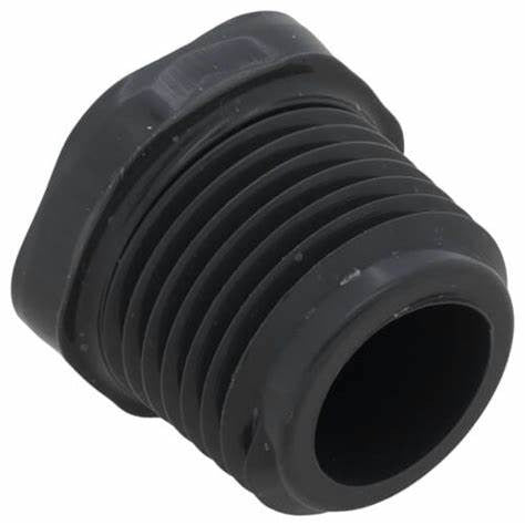 1/2" PVC THREADED PLUG SCD 80
