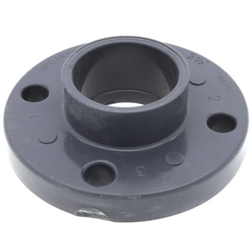 2.5" PVC SOCKET FLANGE SCD 80