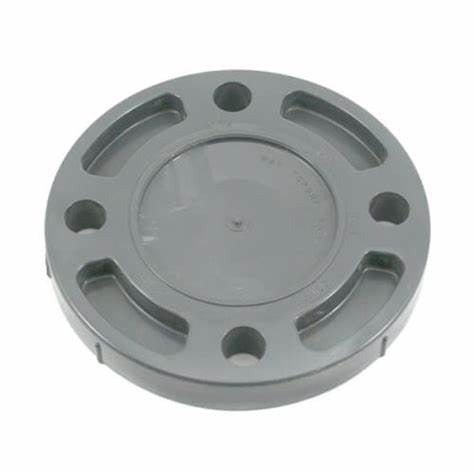 4" PVC BLIND FLANGE SCD 80