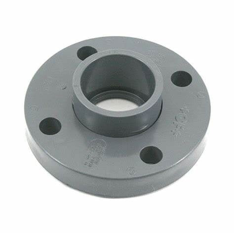 2" PVC FLANGE 2PC SLIP SCD 80