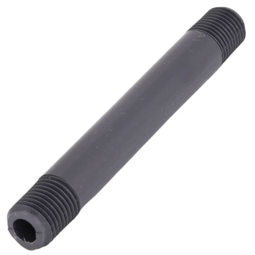 3/8" X 4" PVC NIPPLE SCD 80