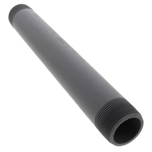 1.25" X 12" PVC NIPPLE SCD 80